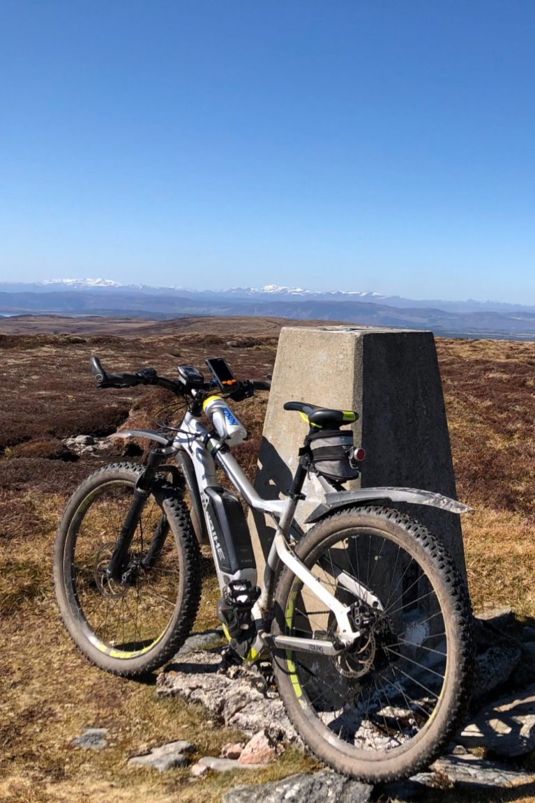 Fire track above Strathnairn